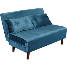 2 Seater - Recliner Sofas Kosy Koala Lounge Couch Blue Sofa 120cm 2 Seater