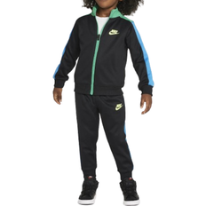 Tracksuits Nike Toddler Sportswear Dri-FIT Tricot Set - Black