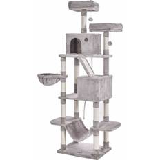 Cat Tree with 13 Scratching Posts XXL
