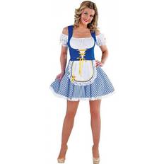 ESPA dress Bayern ladies polyester blue/white mt