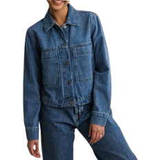 JDY Mica Pocket Jacket - Medium Blue Denim