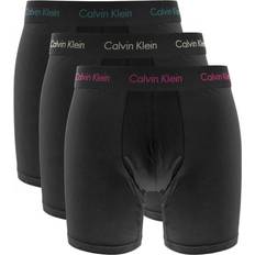 Elastane/Lycra/Spandex Intimo maschile Calvin Klein Boxer Briefs 3-pack - B Auth Gry/Chesapk Bay/Jwl Lgs