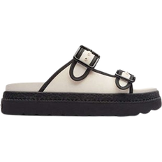 Slip-On Sandals Coach Lainey - Chalk/Black