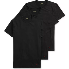 Tops Polo Ralph Lauren Men's Classic Crew T-shirt 3-pack - Polo Black