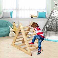 Kids Climbing Triangle Ladder Toddler Indoor Activity Centre Step Training