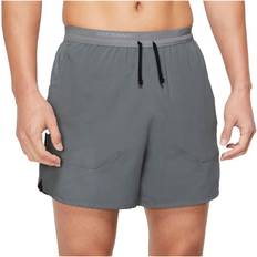 Clothing Nike Men's Stride Dri-FIT 5" Brief-Lined Running Shorts - Smoke Grey/Black