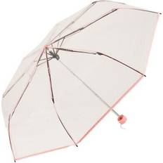 Umbrellas Soake clear folding umbrella light pink