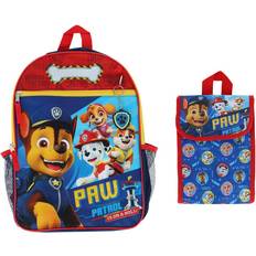 Synthetic Material School Bags U.P.D. Inc Paw Patrol Backpack & Lunch Bag Set - Red