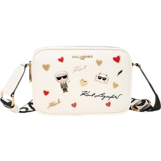 Karl Lagerfeld Bags Karl Lagerfeld Embellished Maybelle Camera Crossbody Bag - Multi/White