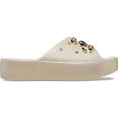 Crocs Classic Platform Crystals Pearls - Vanilla