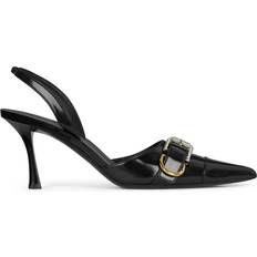 Givenchy Shoes Givenchy Voyou décolleté in leather Woman Black