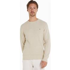 Tommy Hilfiger Wit Truien Tommy Hilfiger Refined Structure Crew Trui - Navy/Cappuccino/Rood/Wit