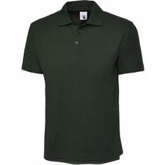 Unisex - XS Polo Shirts Uneek UC124 Olympic Polo Shirt COLOUR: Bottle Green