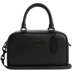 Coach Women Bags Coach Satchel Crossbody - Black Copper/Black