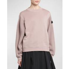 Moncler Femme Pulls Moncler Sweat-Shirt À Logo - Rose