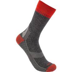 Wool Socks Carhartt Men's Force Grid Midweight Crew Socks SKU 853033 Granite Heather