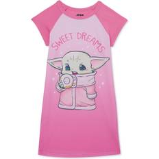 Girls - L Nightgowns Children's Clothing Star Wars Yoda Short Sleeves Nightgown - Pink