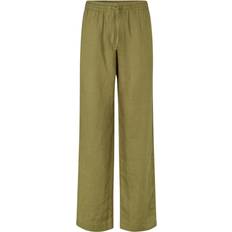 Samsøe Samsøe Hoys String Trousers 14329 Kvinde Bukser hos Magasin Olive Drab