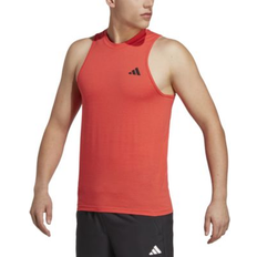 Adidas Red Tank Tops Adidas Men's Essentials Slim-Fit Feelready Training Tank Brite Red