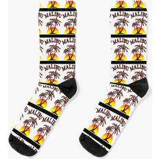 Famgem Dress Socks Malibu Rum Gift Halloween Day, Thanksgiving, Christmas Day Novelty Fancy Crazy Pattern Crew Casual for Men Women
