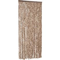 VidaXL Brown Curtains vidaXL Fly Curtain Fly Screen