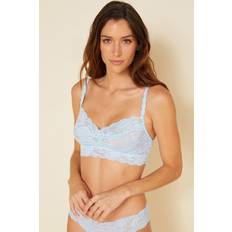 Cosabella Womens NEVER1301 Never Say Sweetie Soft Bra Blue Elastane