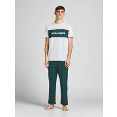 Green - Men Sleepwear Jack & Jones Mens Pyjamas Loungewear Set Green