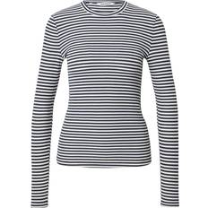 Soft Rebels Shirt 'Fenja' dunkelblau weiß