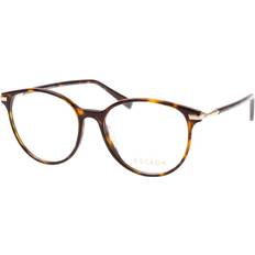 Escada VES A80 0722, including lenses, ROUND Glasses, FEMALE Havana