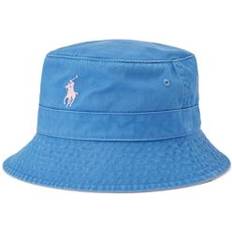 Polo Ralph Lauren Hats Polo Ralph Lauren Men's Cotton Chino Bucket Hat, Blue, L-XL L-XL