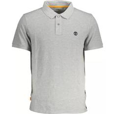 Timberland Polo Shirts Timberland Gray Cotton Polo Shirt