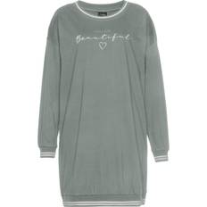 Vivance Long Sleeve Nightgown - Green