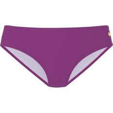 Rojo Partes inferiores de bikini Lascana Bikini-hose Bordeaux Unifarben für Damen