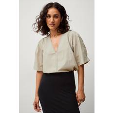 Second Female Kläder Second Female Larkini blouse Beige