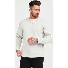 Frank Dandy T-shirts Frank Dandy Relaxed Long Sleeve Light Grey