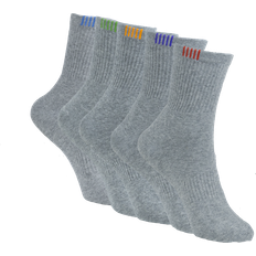 Mid Crew Bambu Strumpor - Grey