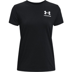 Under Armour Freedom Flag T-shirt - Black/White