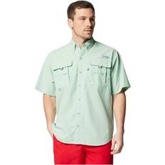 Men - XXS Shirts Columbia Men PFG Bahama II Short Sleeve Shirt- Green