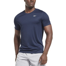 Reebok Men T-shirts Reebok Men's Training Moisture-Wicking Tech T-Shirt Navy