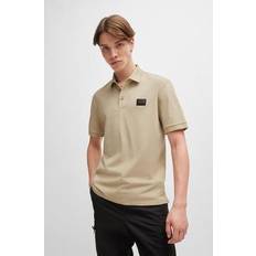 Slim Polo Shirts HUGO Cotton-piqué Polo Shirt With Jelly Label