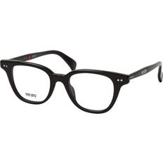 Glasses Kenzo KZ 50178 I 001, including lenses, SQUARE Glasses, UNISEX Black