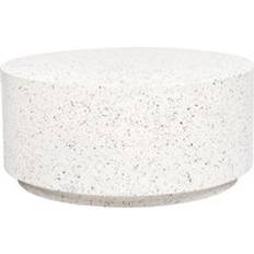 Beliani Accent MgO Fiberglass Top Coffee Table