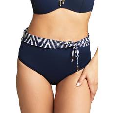 Bleu Bas de bikinis Panache Culotte de bain Taille Haute Bleu