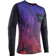 Purple - Unisex Shirts LEATT Premium Jungle, Sweatshirt Schwarz/Orange/Blau