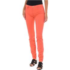 Met Womens Trousers Melissa Fil Orange Cotton Waist