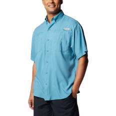 UV Protection Shirts Columbia Men’s PFG Tamiami II Short Sleeve Shirt - Canyon Blue