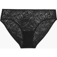 Calvin Klein Bikini Briefs Sheer Marquisette Black