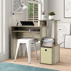 Ebern Designs Writing Desks Ebern Designs Lancaer Wood Writing Desk