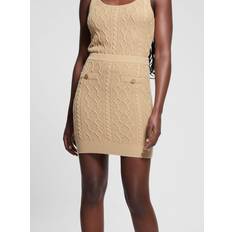 Guess Skirts Guess Eco Isabelle Sweater Skirt Foamy Taupe