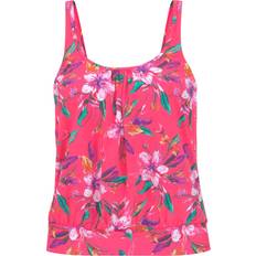 Multicolore Tankinis Lascana 'Malia' Tropical Print Tankini Top Red Print